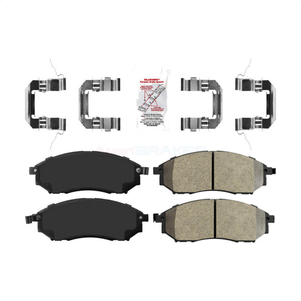 Plaquettes de frein à disque semi-métalliques avant, pour INFINITI Nissan Murano G37 G35 EX35 370