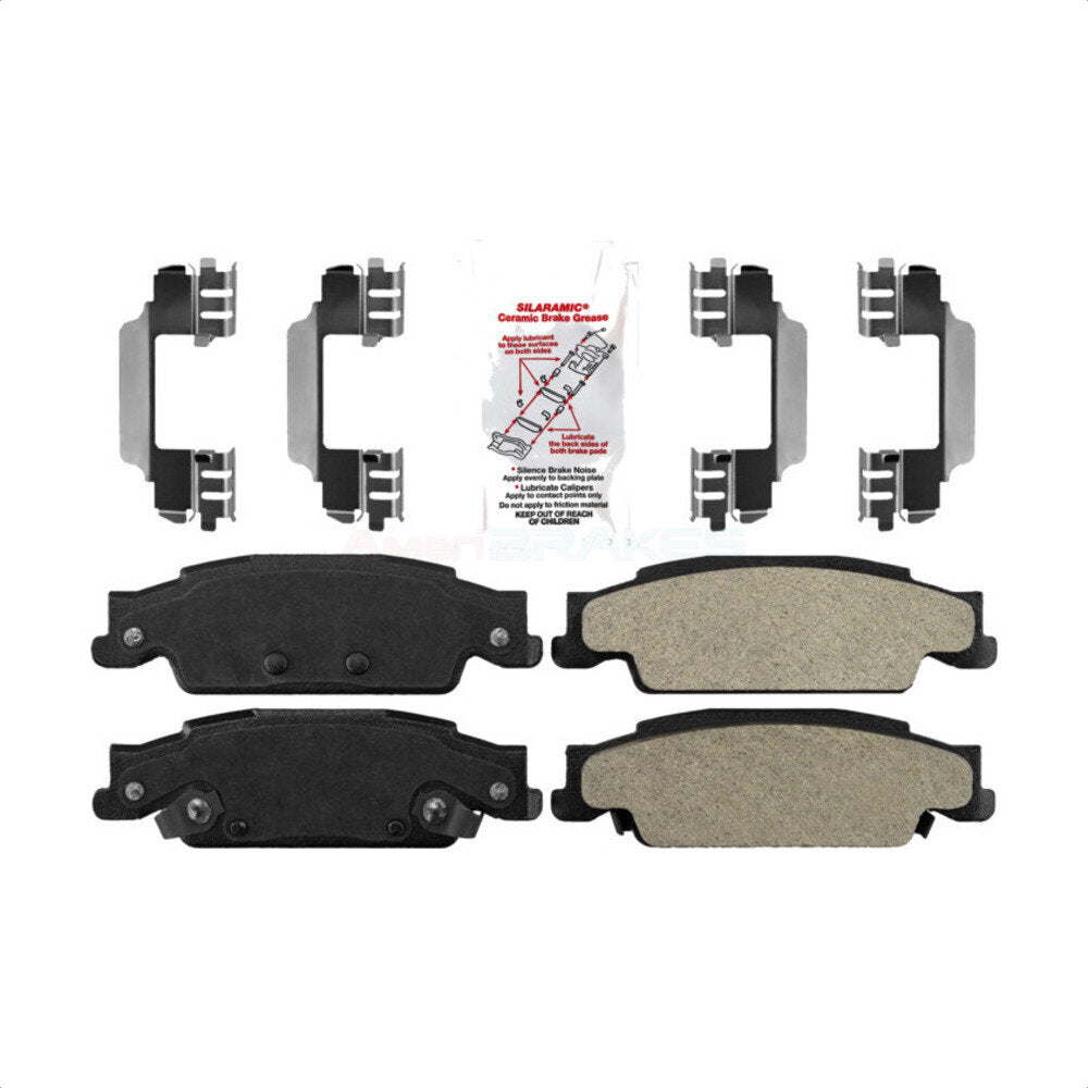 Plaquettes de frein à disque semi-métalliques arrière, pour Pontiac Grand Prix Cadillac CTS STS