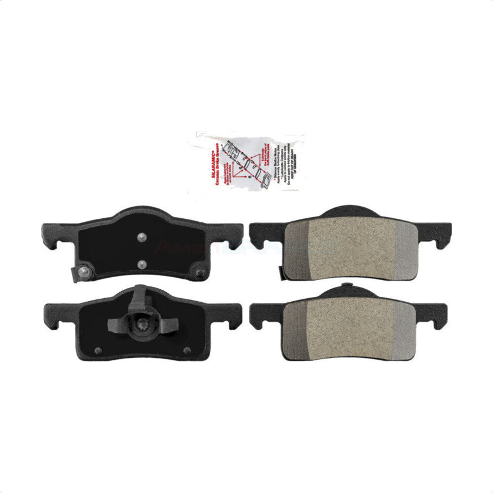 Plaquettes de frein à disque semi-métalliques arrière pour Ford Expedition Lincoln Navigator