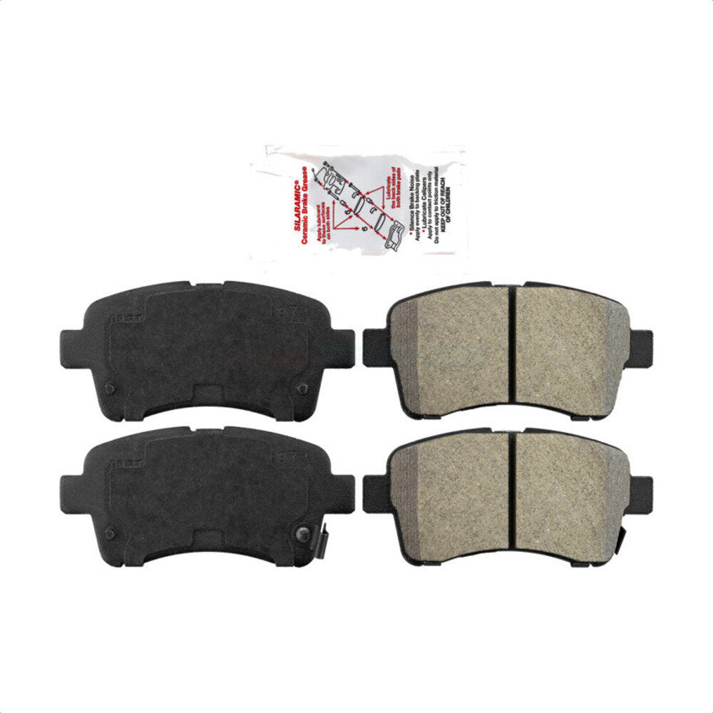 Plaquettes de frein à disque semi-métalliques avant pour Suzuki Aerio 2002-2005 NWF-PRM937