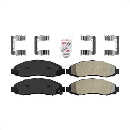 Plaquettes de frein à disque semi-métalliques avant pour Dodge Dakota 2003-2004 NWF-PRM962