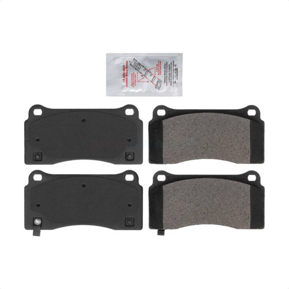 Plaquettes de frein à disque semi-métalliques pour Viper Dodge SRT Mercedes-Benz CL550 NWF-PRM96