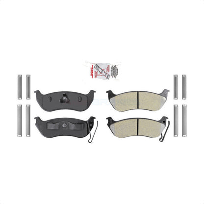 Plaquettes de frein à disque semi-métalliques arrière, pour Jeep Liberty Ford Wrangler Explorer Spor