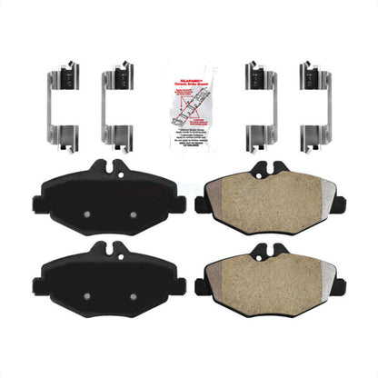 Plaquettes de frein à disque semi-métalliques avant pour Mercedes-Benz E320 E350 NWF-PRM987