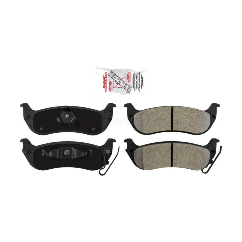 Plaquettes de frein à disque semi-métalliques arrière pour Chrysler Pacifica 2004-2008 NWF-PRM998