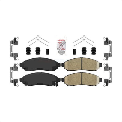 Plaquettes de frein à disque avant en céramique, pour Nissan Frontier NV200 Pathfinder Xterra LEAF