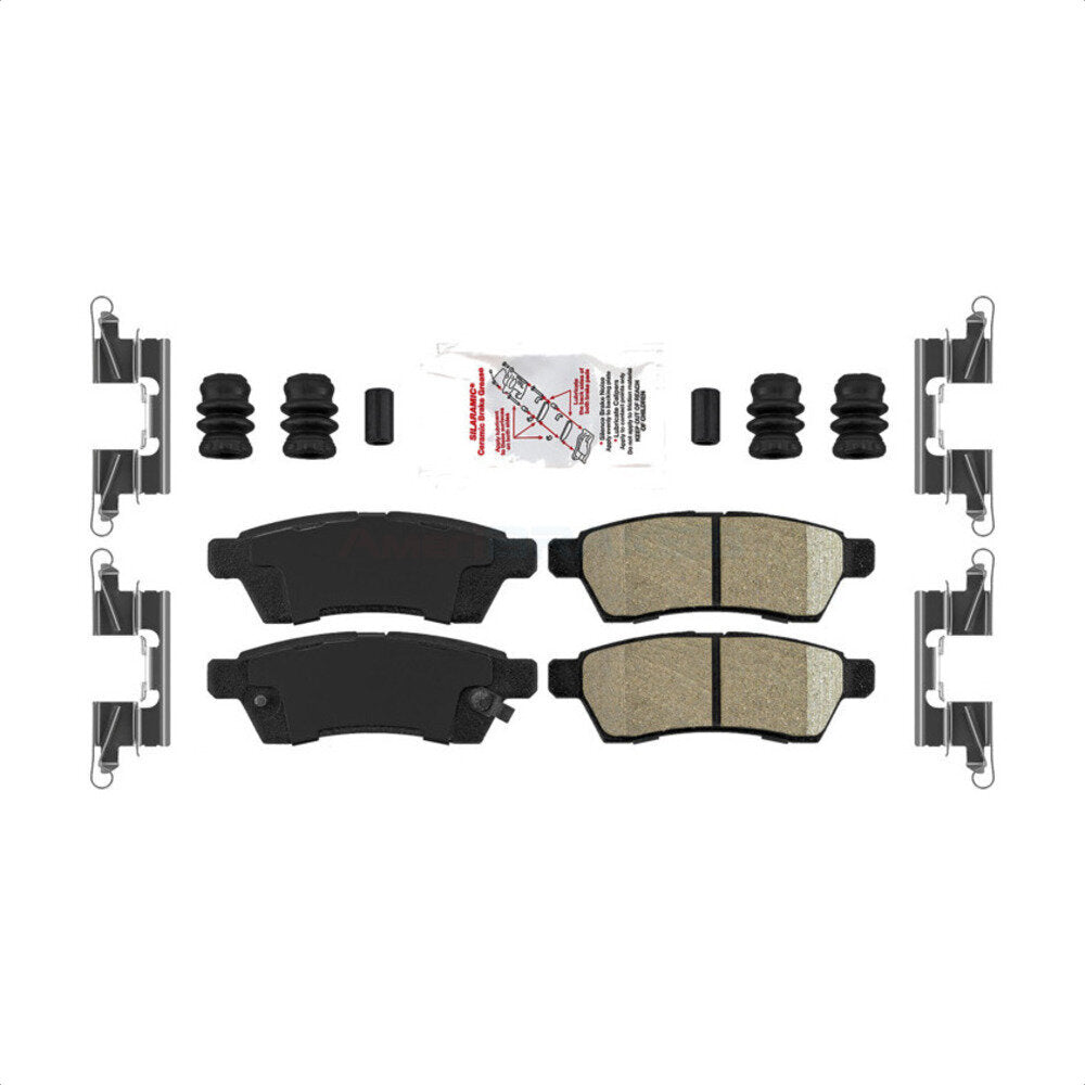 Plaquettes de frein à disque arrière en céramique, pour Nissan Frontier Xterra Suzuki Equator