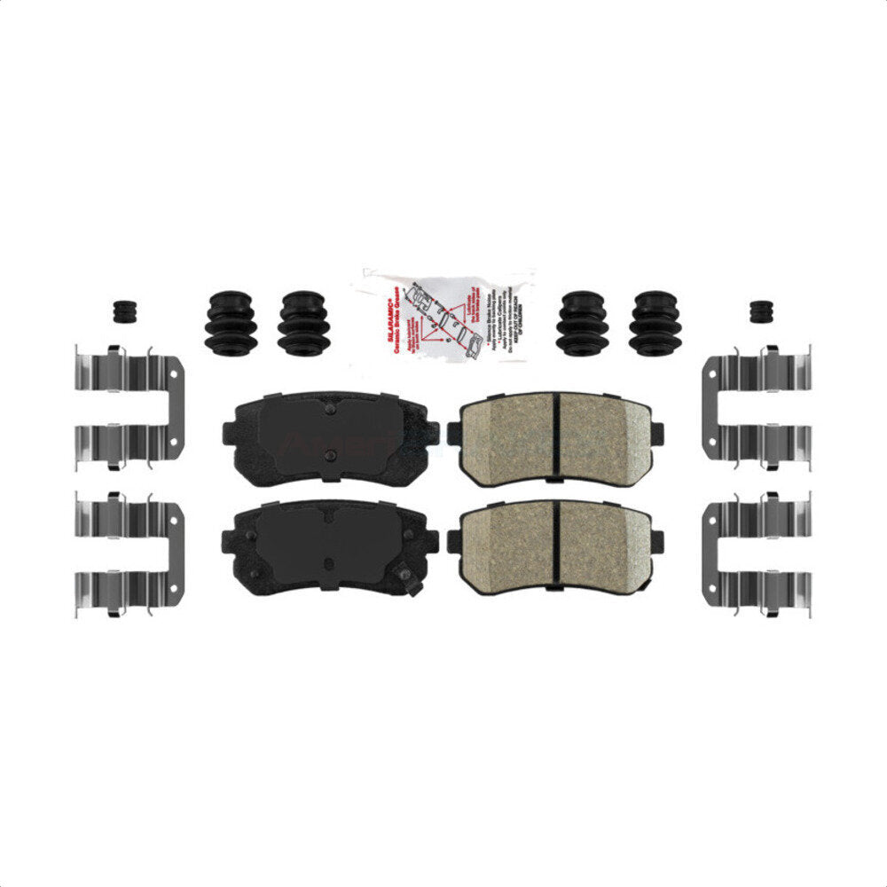 Plaquettes de frein à disque arrière en céramique, pour Hyundai Tucson Elantra Kia Accent Sportage Rio