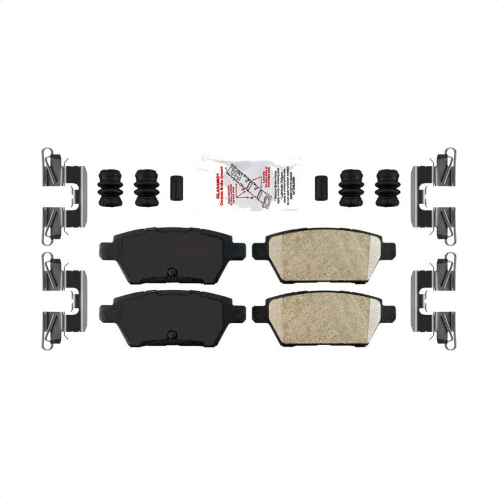 Plaquettes de frein à disque arrière en céramique, pour Ford Fusion Mazda 6 Lincoln MKZ Zephyr Mercury