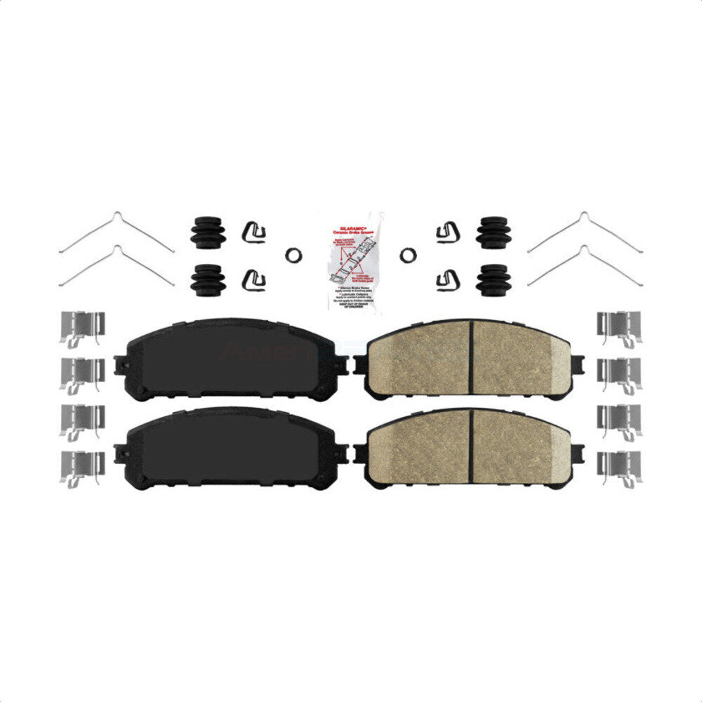 Plaquettes de frein à disque avant en céramique, pour Toyota Lexus Highlander Sienna RX350 Camry