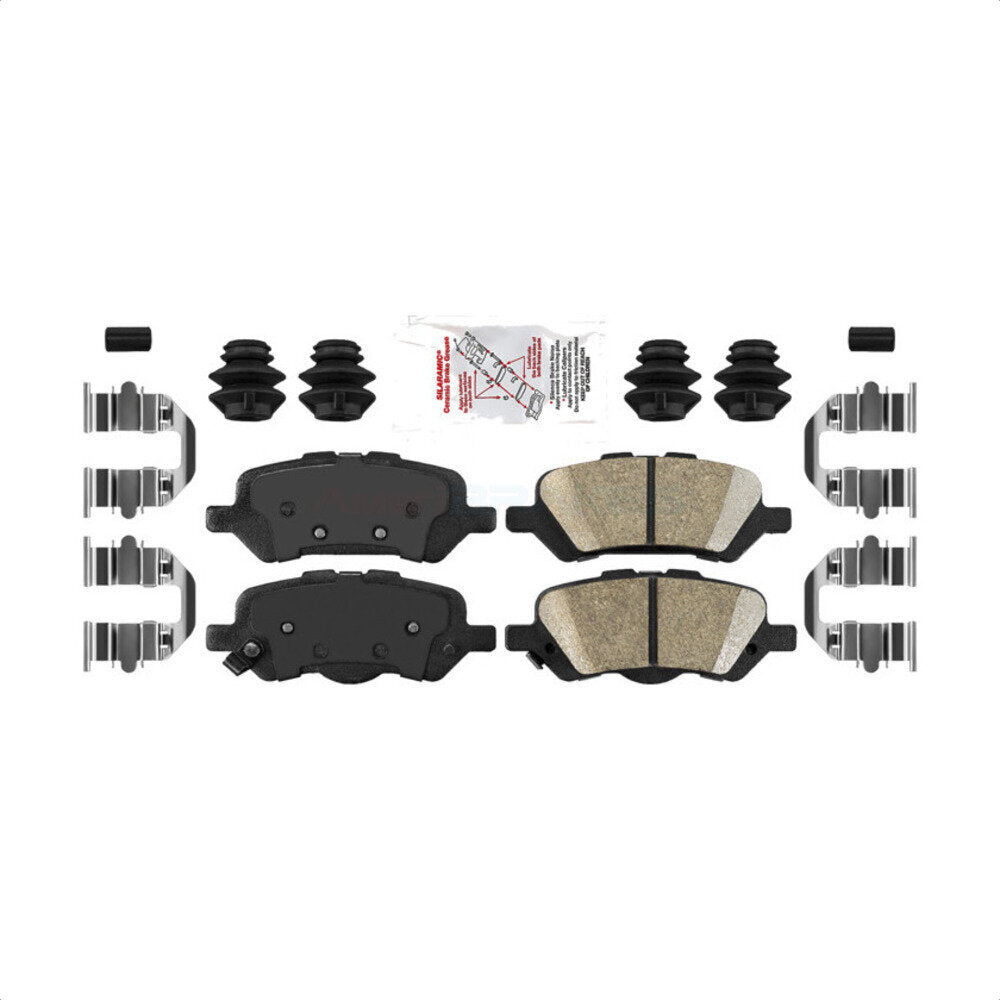 Plaquettes de frein à disque arrière en céramique pour Toyota Venza 2009-2016 NWF-PTC1402