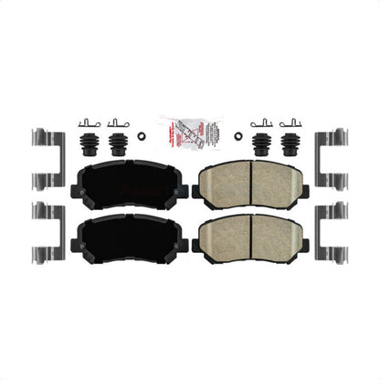 Plaquettes de frein à disque avant en céramique pour Jeep Cherokee 14-17 avec étrier à piston unique