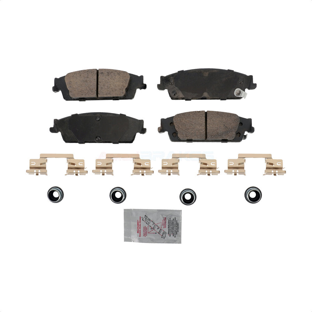 Plaquettes de frein à disque arrière en céramique, pour Chevrolet GMC Silverado 1500 Sierra Tahoe Yuko