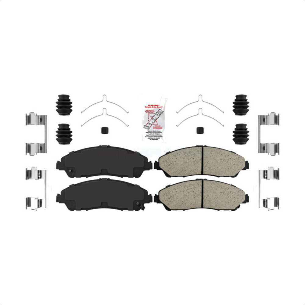 Plaquettes de frein à disque avant en céramique, pour Honda Pilot Acura MDX Ridgeline NWF-PTC1723