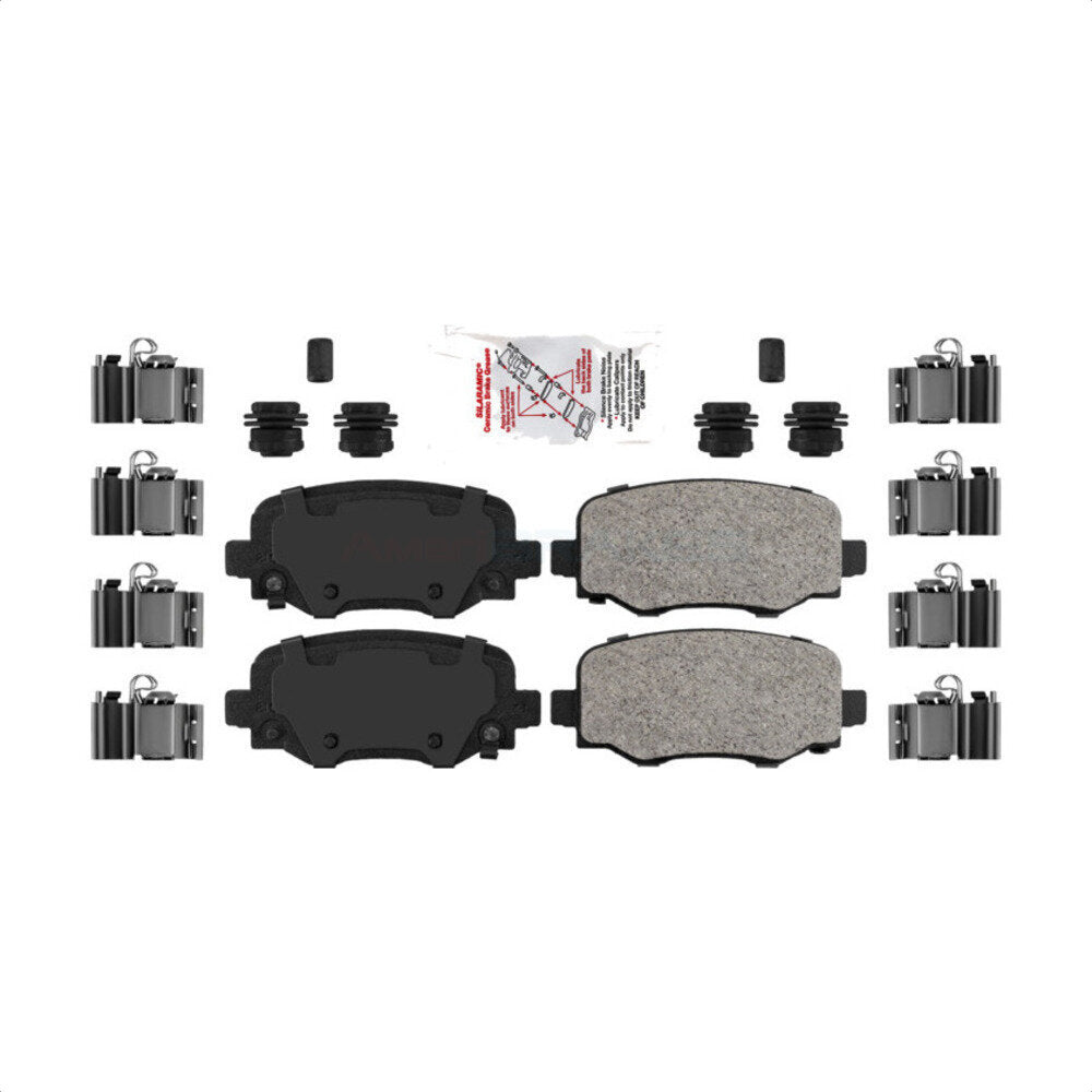 Plaquettes de frein à disque arrière en céramique, pour Jeep Cherokee Chrysler 200 NWF-PTC1734