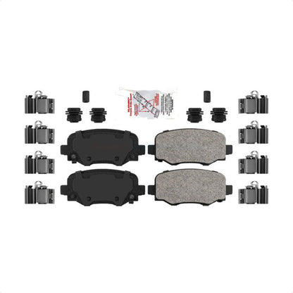 Plaquettes de frein à disque arrière en céramique, pour Jeep Cherokee Chrysler 200 NWF-PTC1734