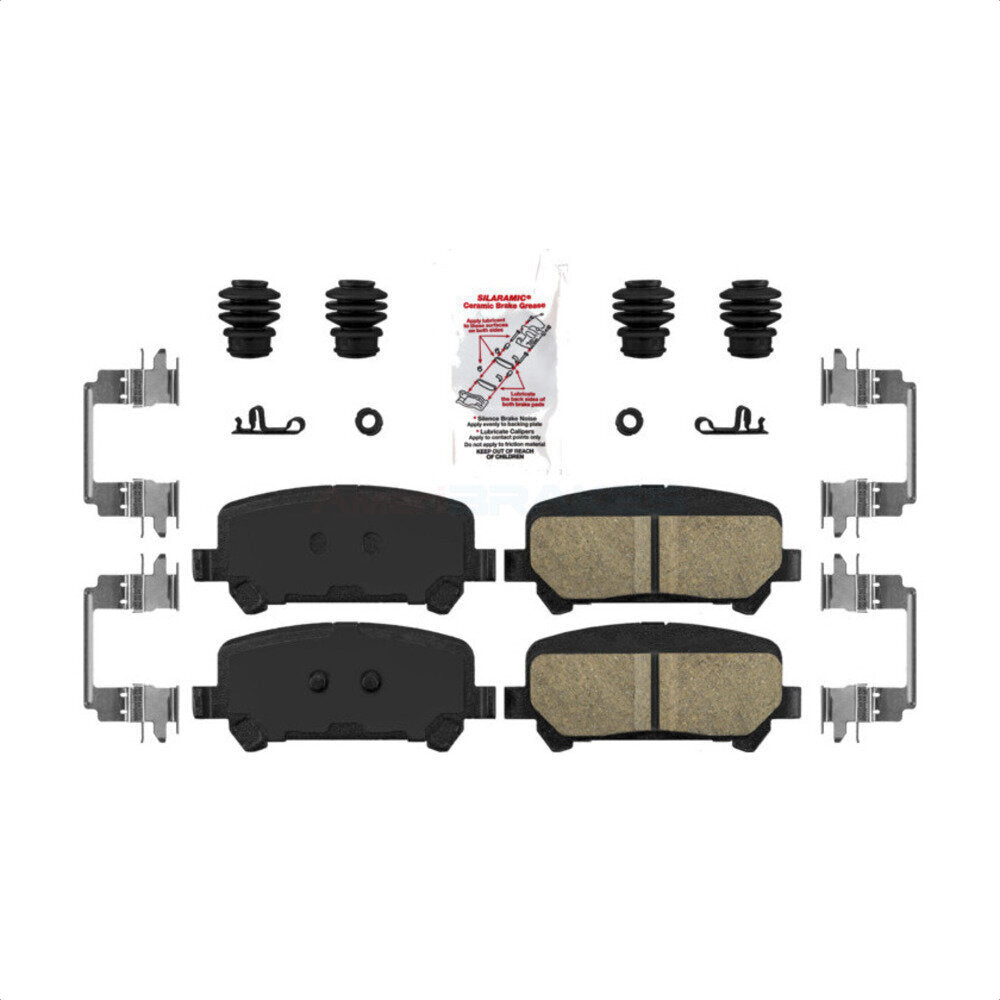 Plaquettes de frein à disque arrière en céramique pour Chevrolet Colorado GMC Canyon 2015 – 2020