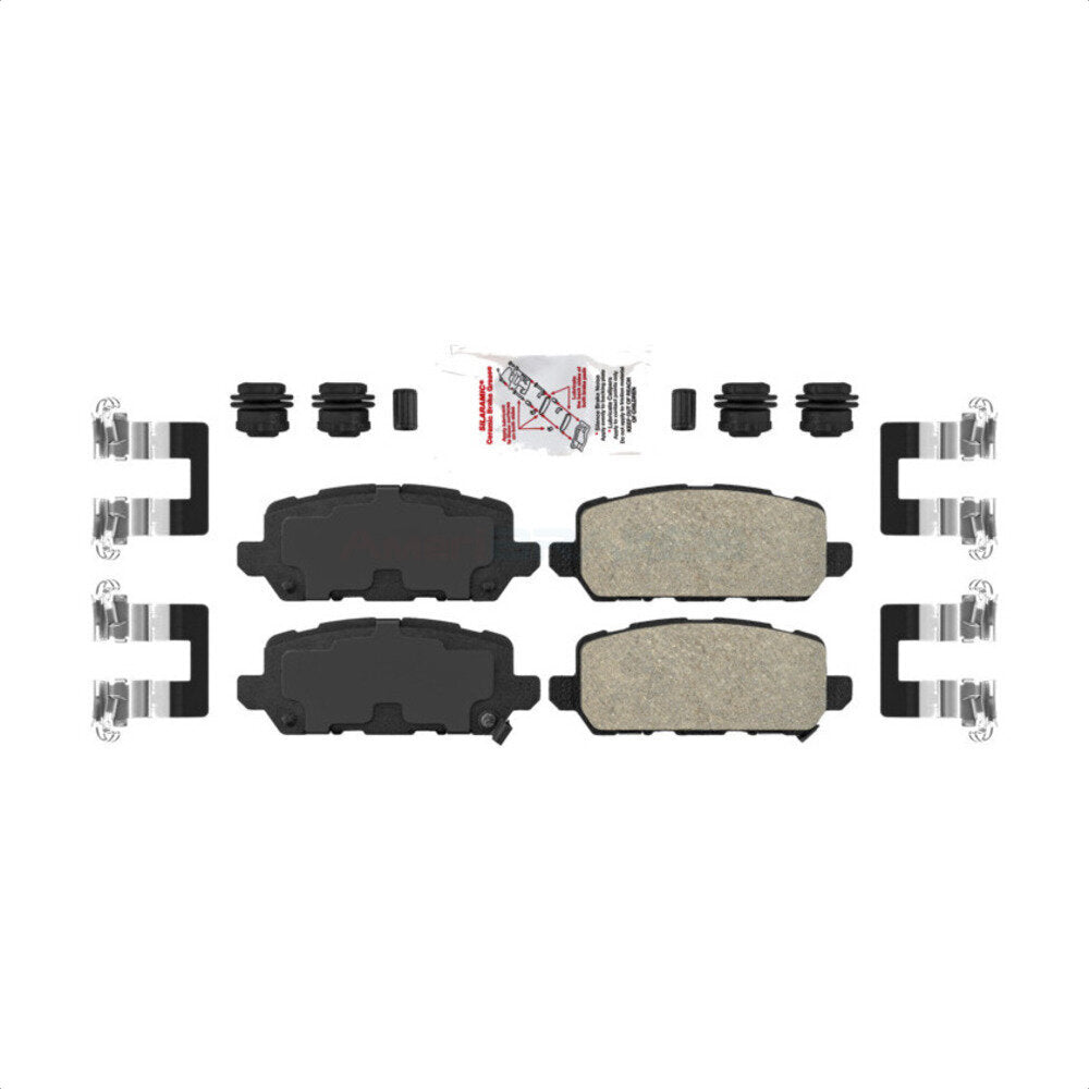 Plaquettes de frein à disque arrière en céramique pour Honda HR-V CR-Z NWF-PTC1841