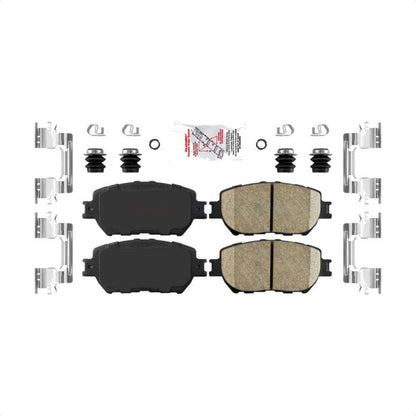 Plaquettes de frein à disque en céramique avant, pour Toyota Camry Lexus IS250 GS300 NWF-PTC908