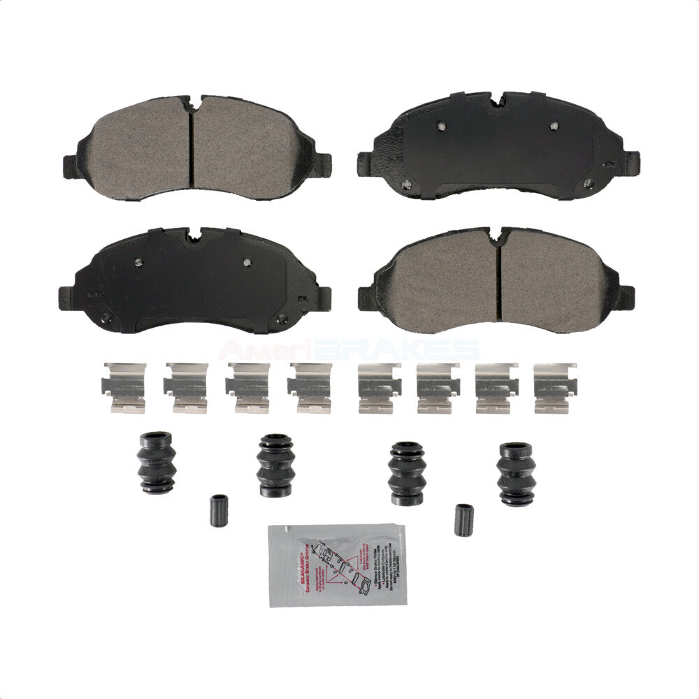 Plaquettes de frein à disque semi-métalliques avant pour Ford Transit-250 Transit-150 Transit-35