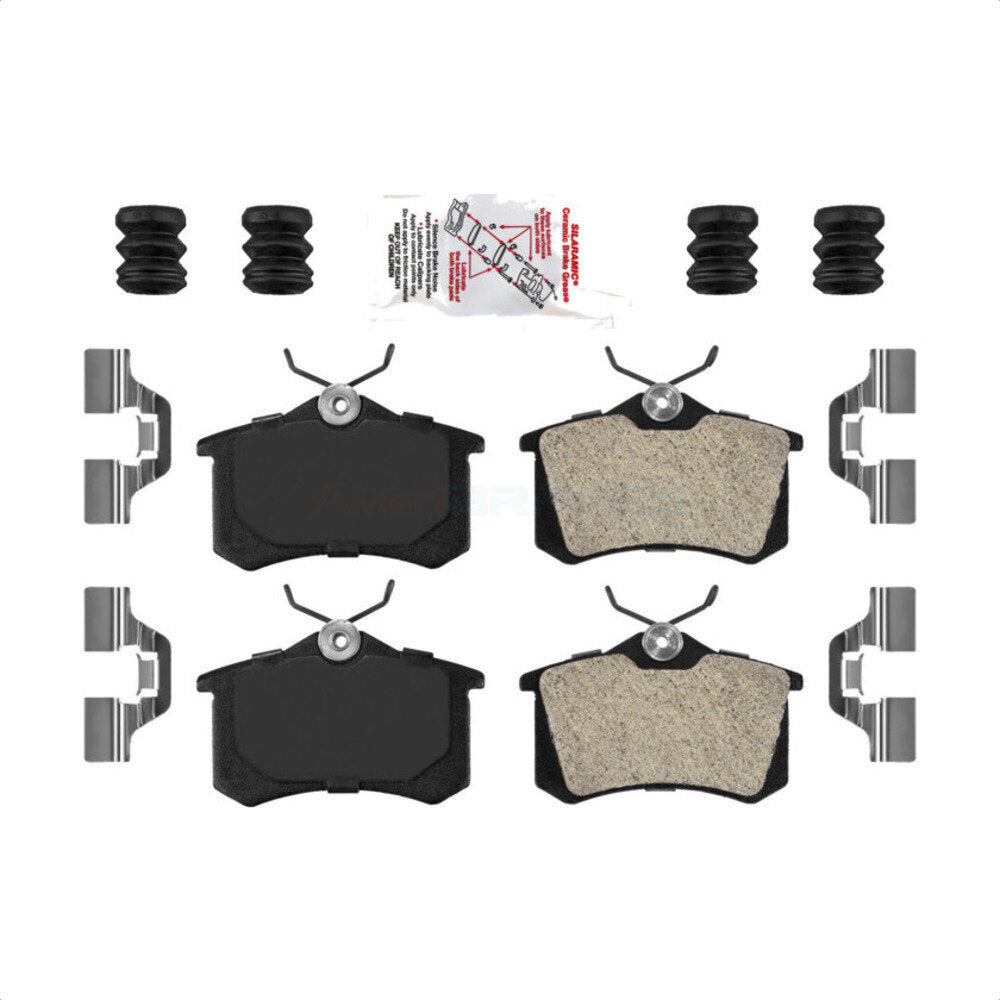 Plaquettes de frein à disque semi-métalliques arrière, pour Volkswagen Golf Beetle Audi A4 Quattro A