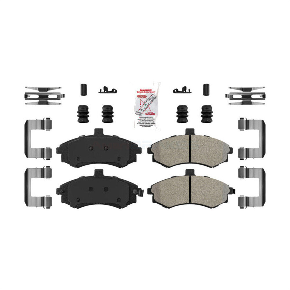 Plaquettes de frein à disque semi-métalliques avant pour Hyundai Elantra NWF-PTM941