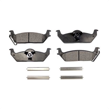 Plaquettes de frein à disque semi-métalliques arrière pour Ford F-150 Lincoln Mark LT PPF-D1012
