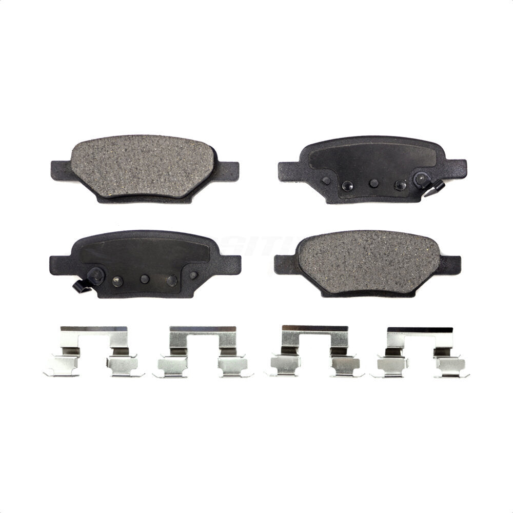 Plaquettes de frein à disque semi-métalliques arrière, pour Chevrolet Malibu Pontiac Cobalt G5 G6 Io