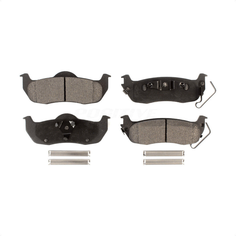 Plaquettes de frein à disque semi-métalliques arrière pour Jeep Nissan Grand Cherokee TITAN Armada