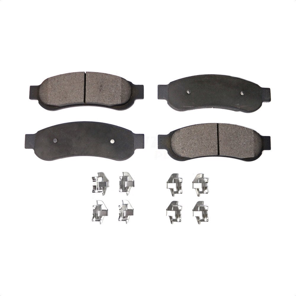 Plaquettes de frein à disque semi-métalliques arrière pour Ford F-350 Super Duty PPF-D1067