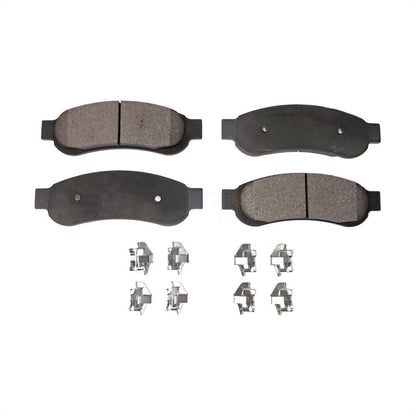 Plaquettes de frein à disque semi-métalliques arrière pour Ford F-350 Super Duty PPF-D1067