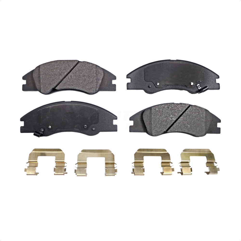 Plaquettes de frein à disque semi-métalliques avant pour Kia Spectra Spectra5 PPF-D1074