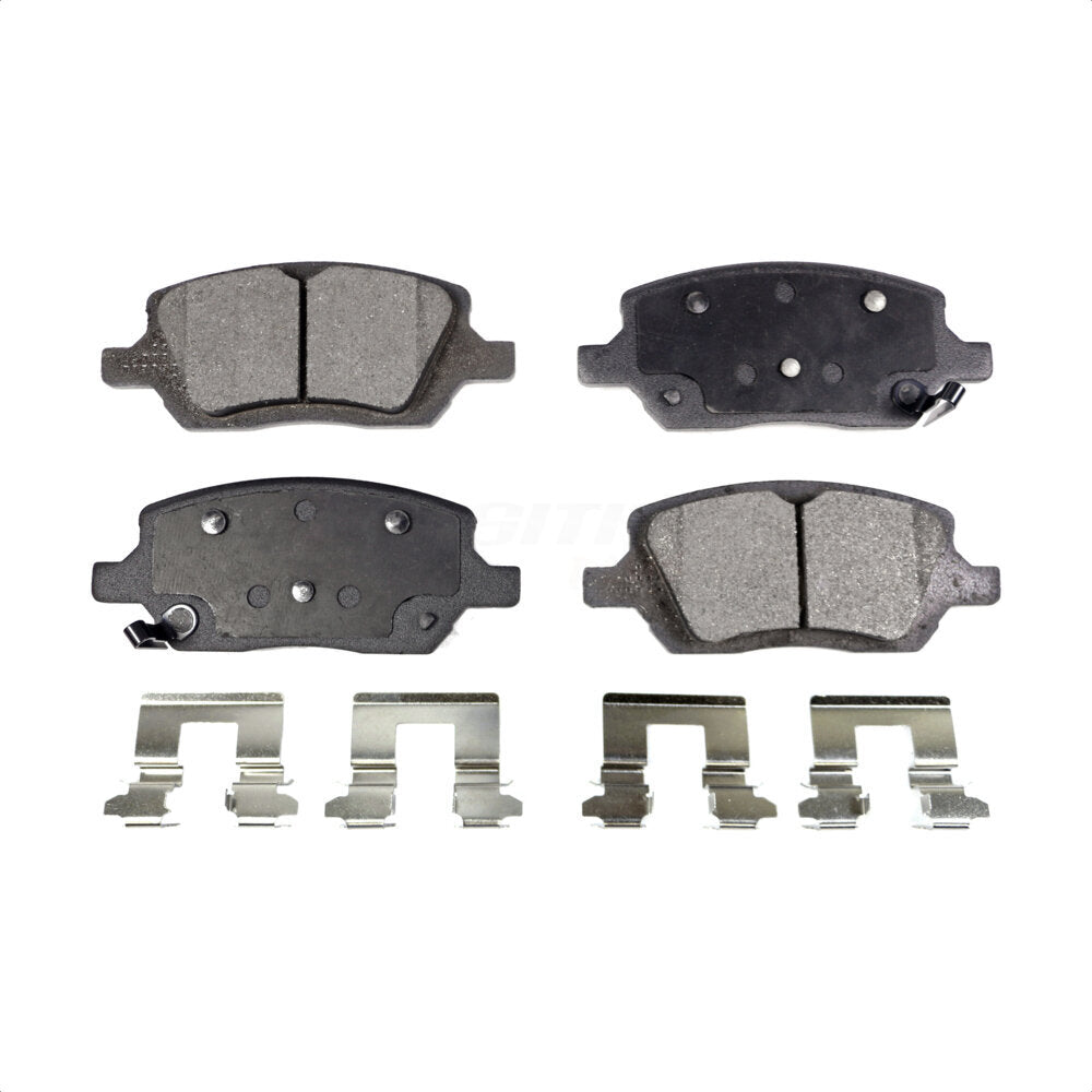 Plaquettes de frein à disque semi-métalliques arrière, pour Pontiac Montana Chevrolet Uplander Buick