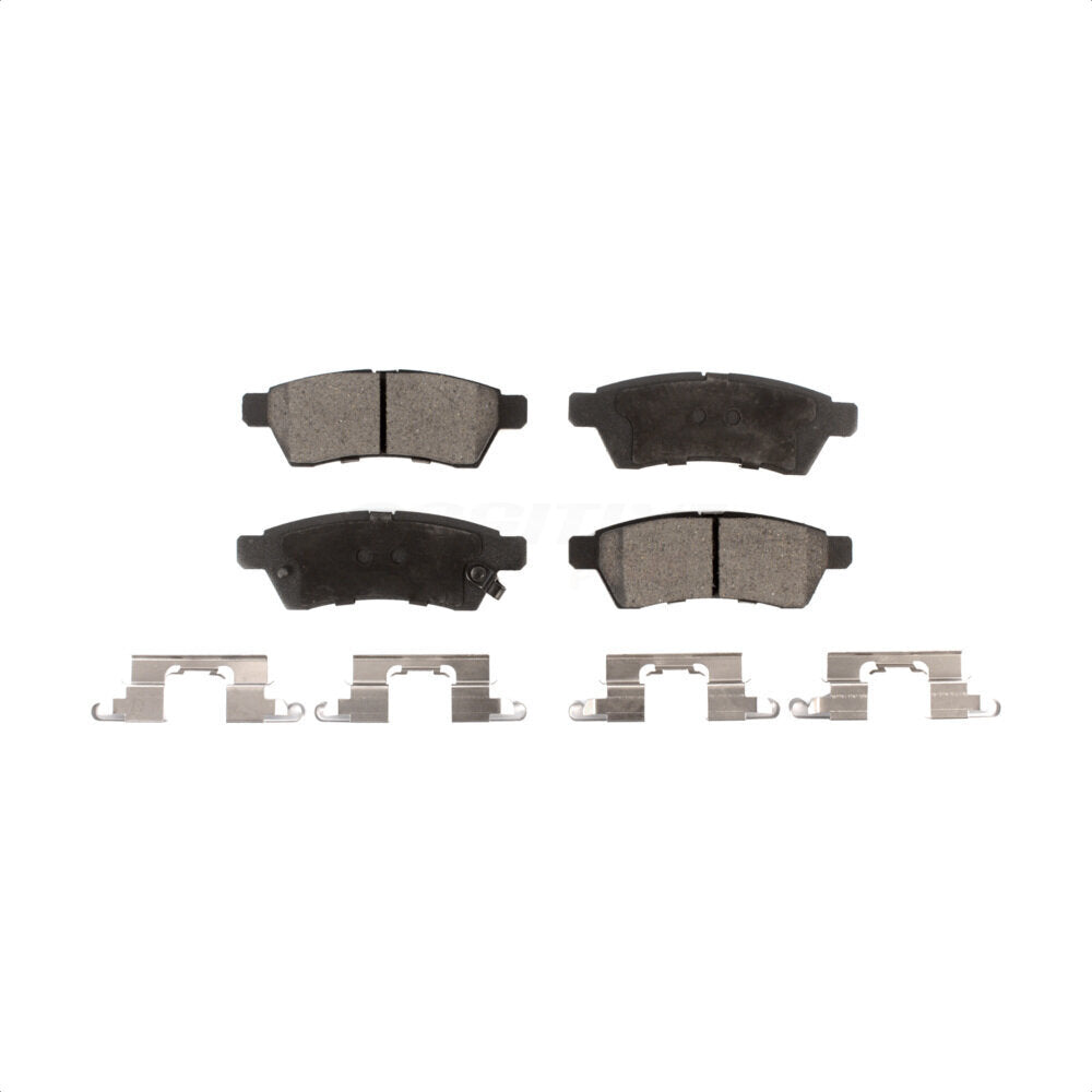 Plaquettes de frein à disque semi-métalliques arrière, pour Nissan Frontier Xterra Suzuki Equator