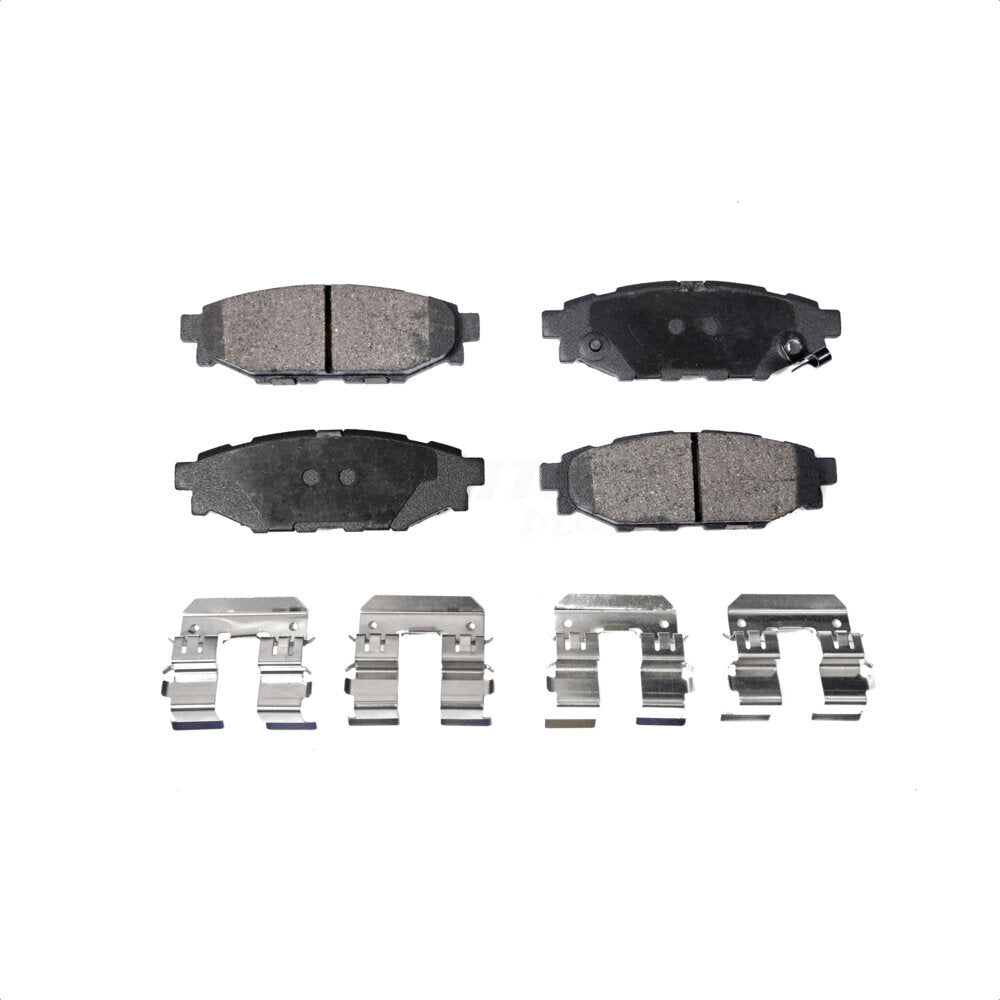 Plaquettes de frein à disque semi-métalliques arrière, pour Subaru Crosstrek Impreza Forester Outbac