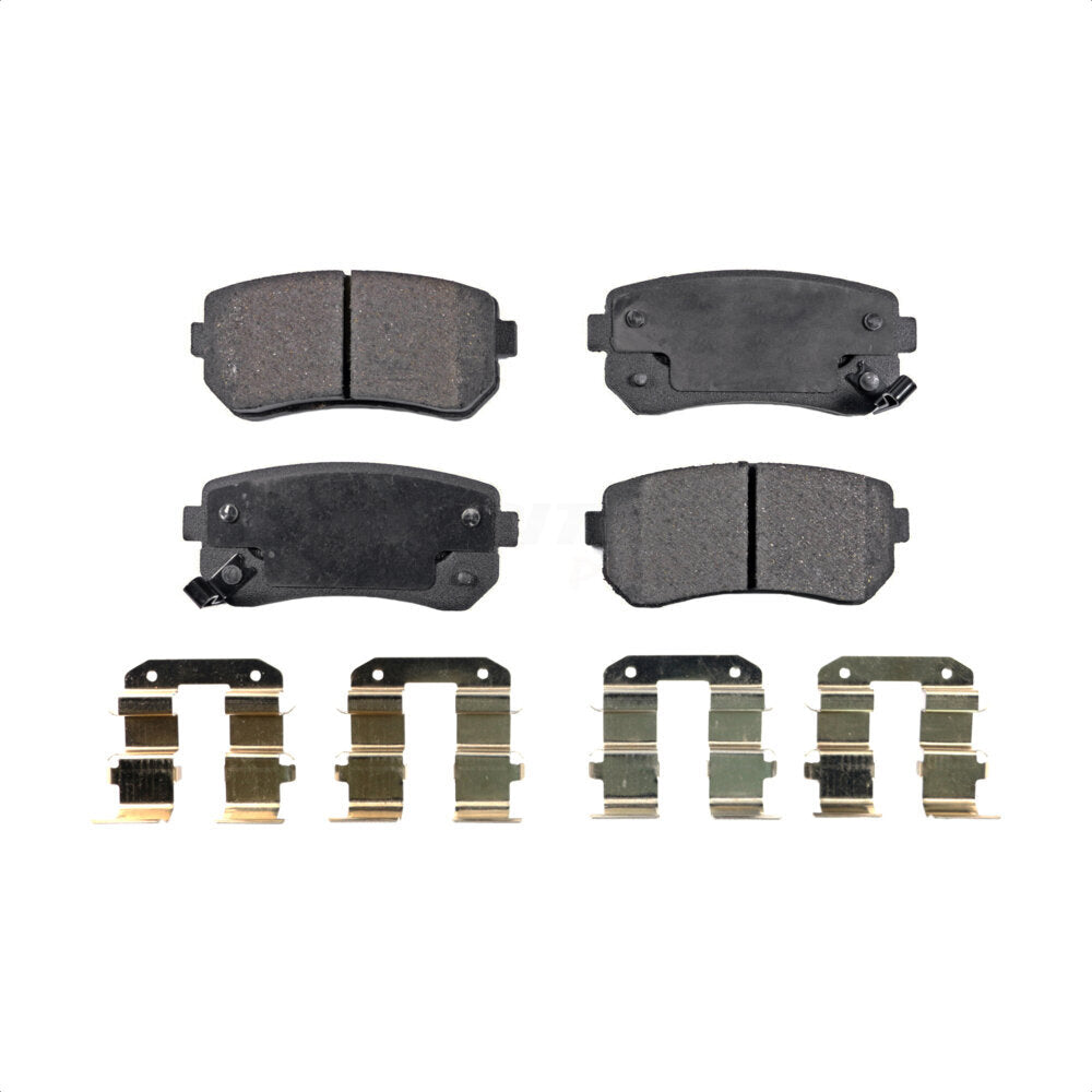 Plaquettes de frein à disque semi-métalliques arrière, pour Hyundai Tucson Elantra Kia Accent Forte