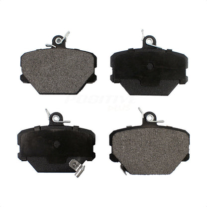 Plaquettes de frein à disque avant semi-métalliques pour Smart Fortwo PPF-D1252