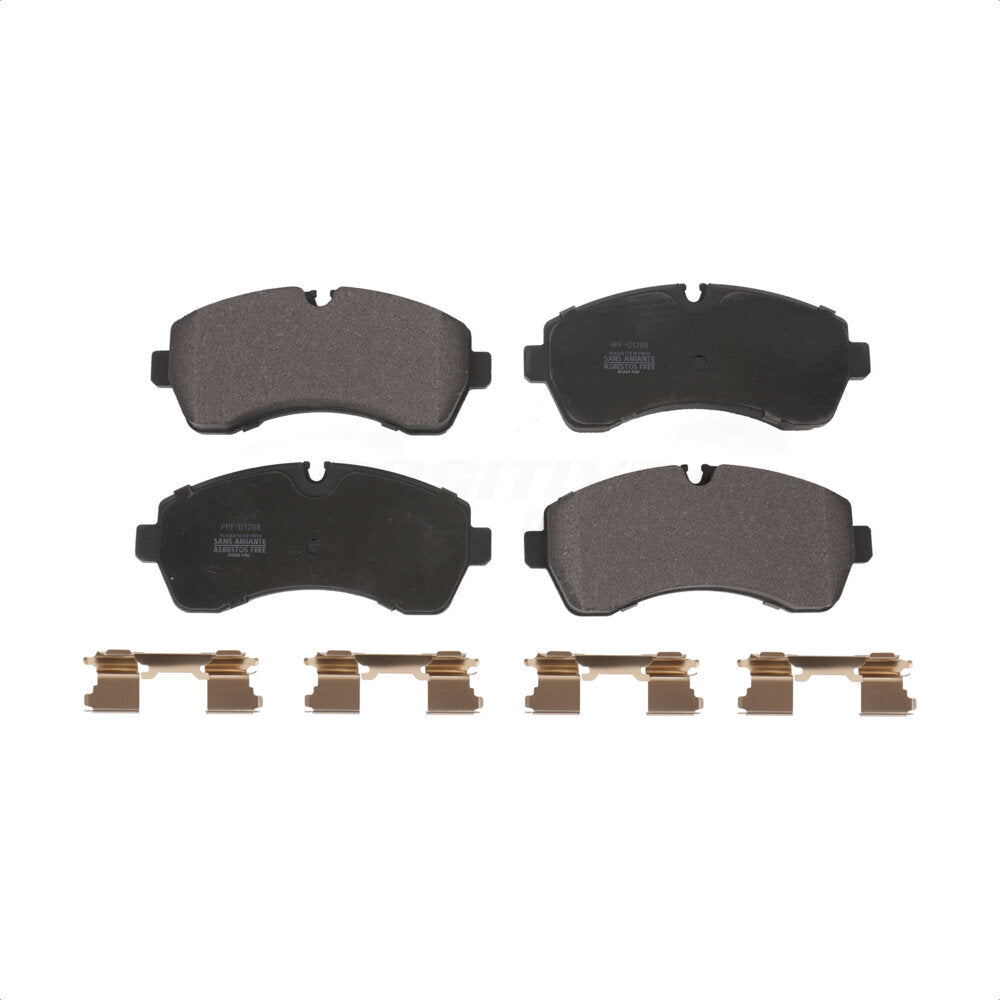 Plaquettes de frein à disque semi-métalliques pour Mercedes-Benz Sprinter 2500 3500 Dodge 4500