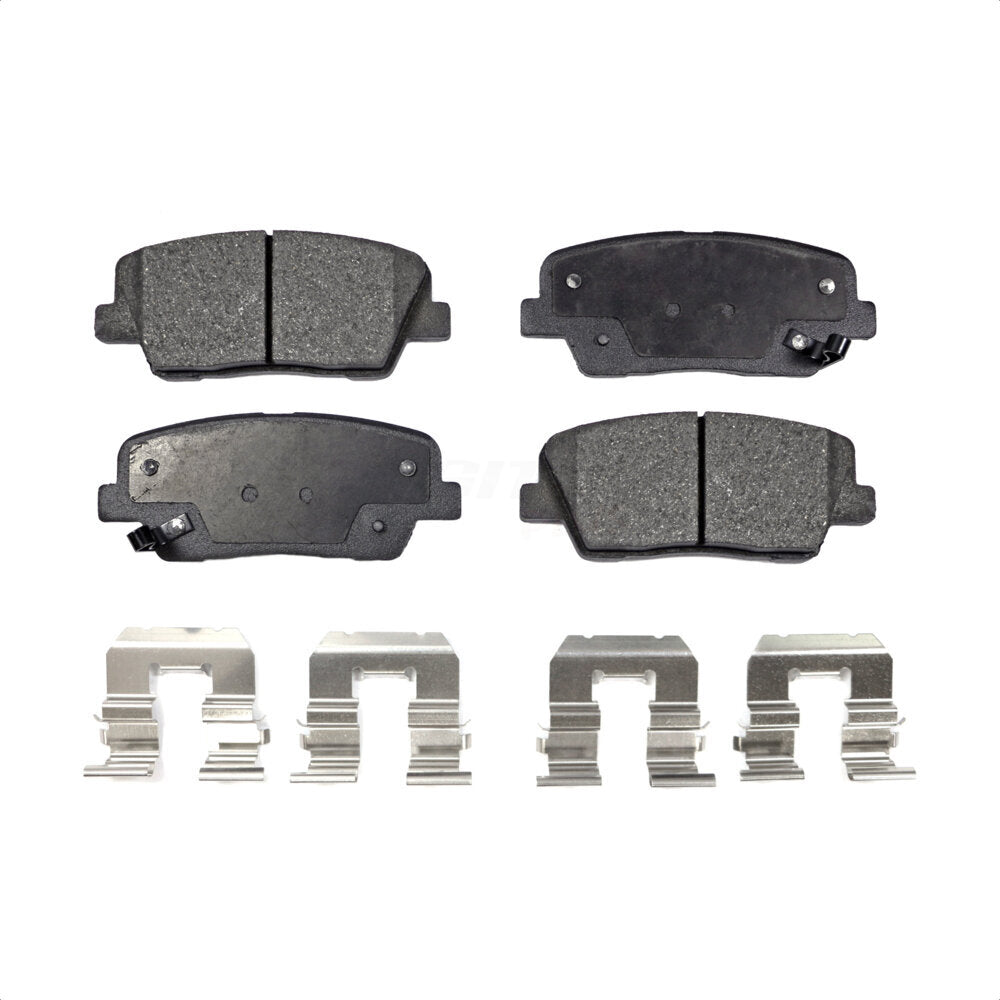 Plaquettes de frein à disque semi-métalliques arrière, pour Hyundai Genesis coupé Kia Sedona Borrego