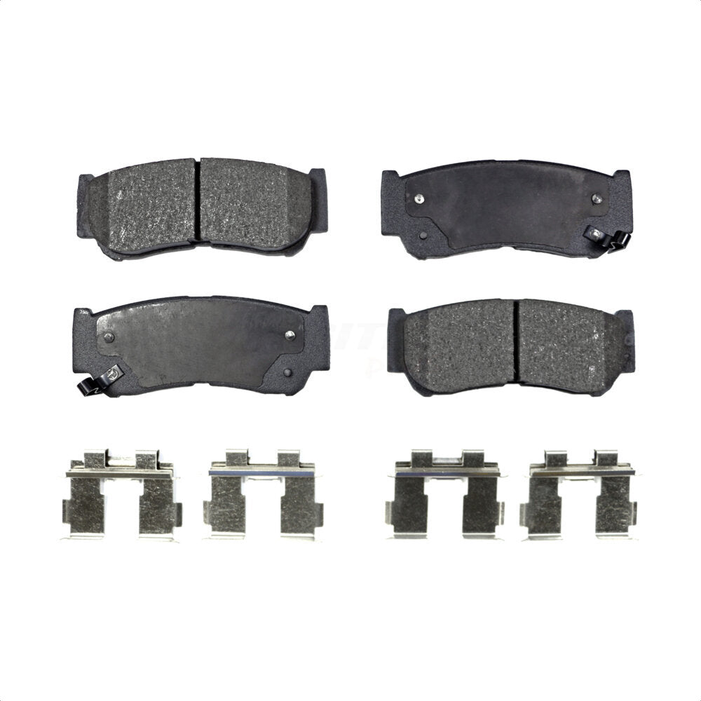 Plaquettes de frein à disque semi-métalliques arrière pour Hyundai Santa Fe 2007-2009 PPF-D1297