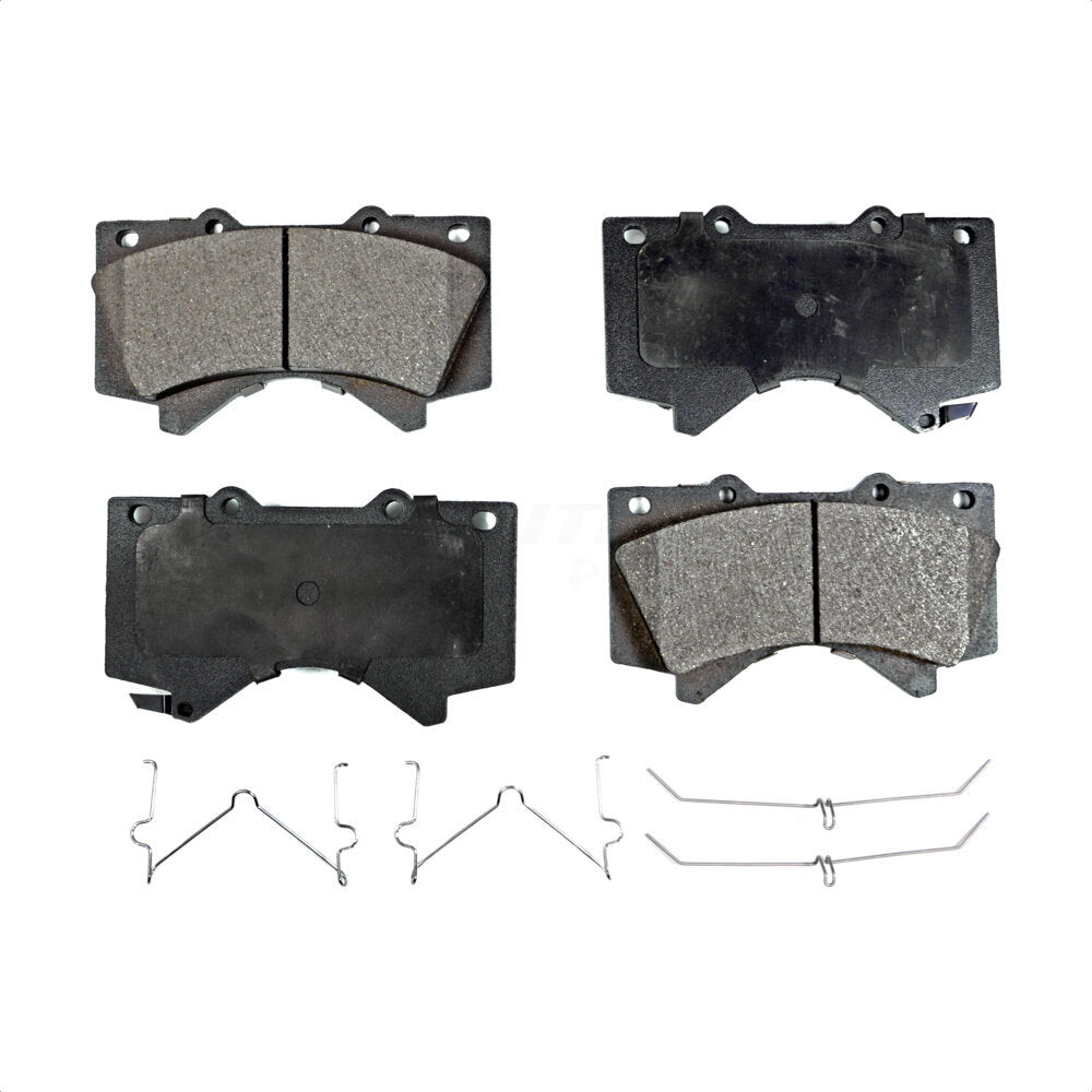 Plaquettes de frein à disque semi-métalliques avant, pour Toyota Tundra Sequoia Lexus LX570 Land