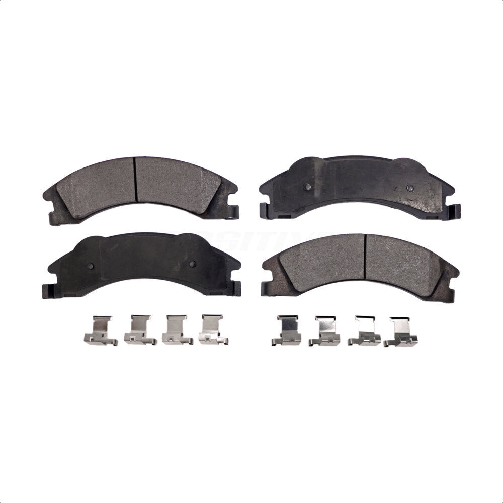 Plaquettes de frein à disque semi-métalliques arrière, pour Ford E-350 Super Duty E-250 E-150 E-450
