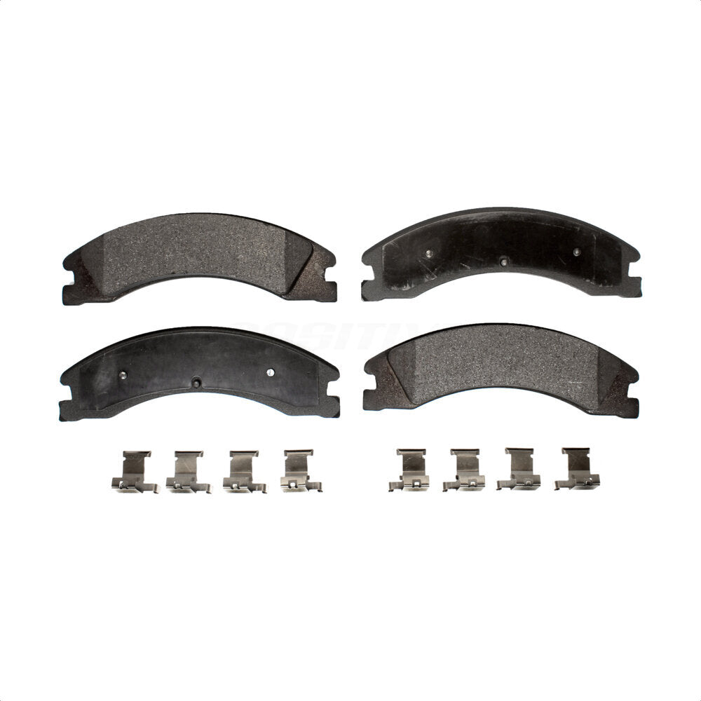 Plaquettes de frein à disque semi-métalliques arrière pour Ford E-450 Super Duty PPF-D1330