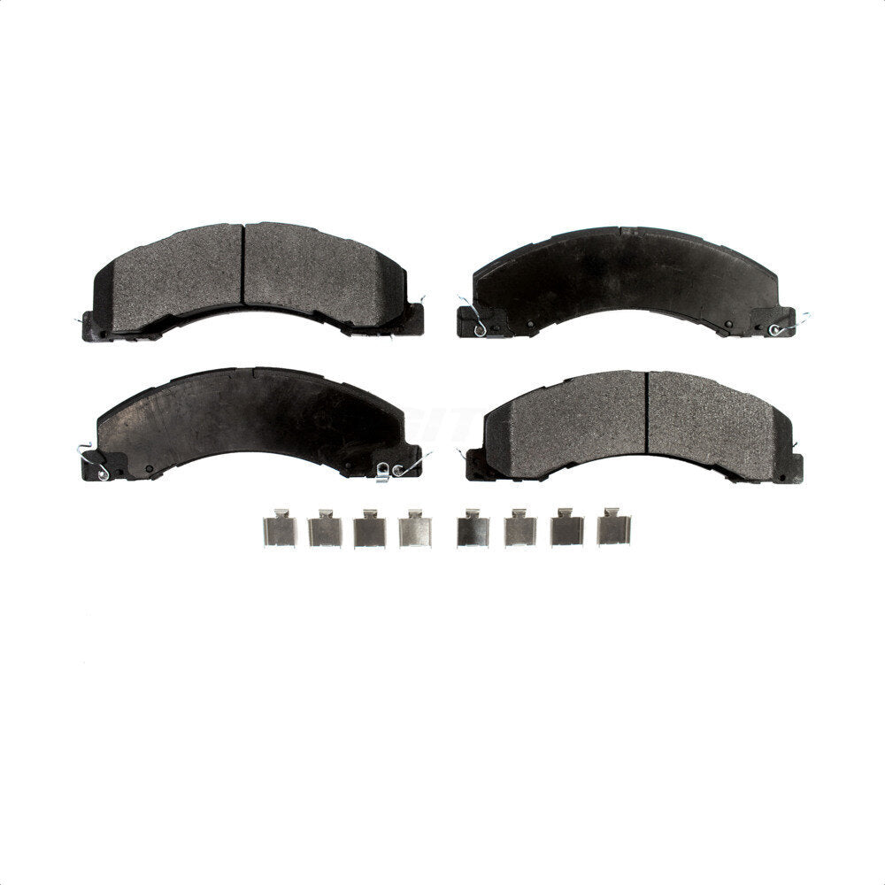 Plaquettes de frein à disque semi-métalliques pour Ram Dodge Sterling Truck 4500 5500 Bullet 45