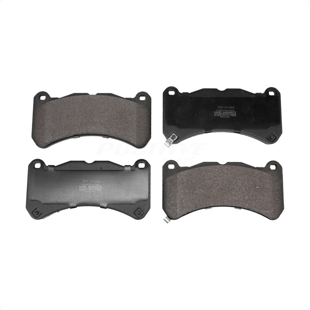 Plaquettes de frein à disque semi-métalliques avant pour Subaru WRX STI Lexus IS F PPF-D1365