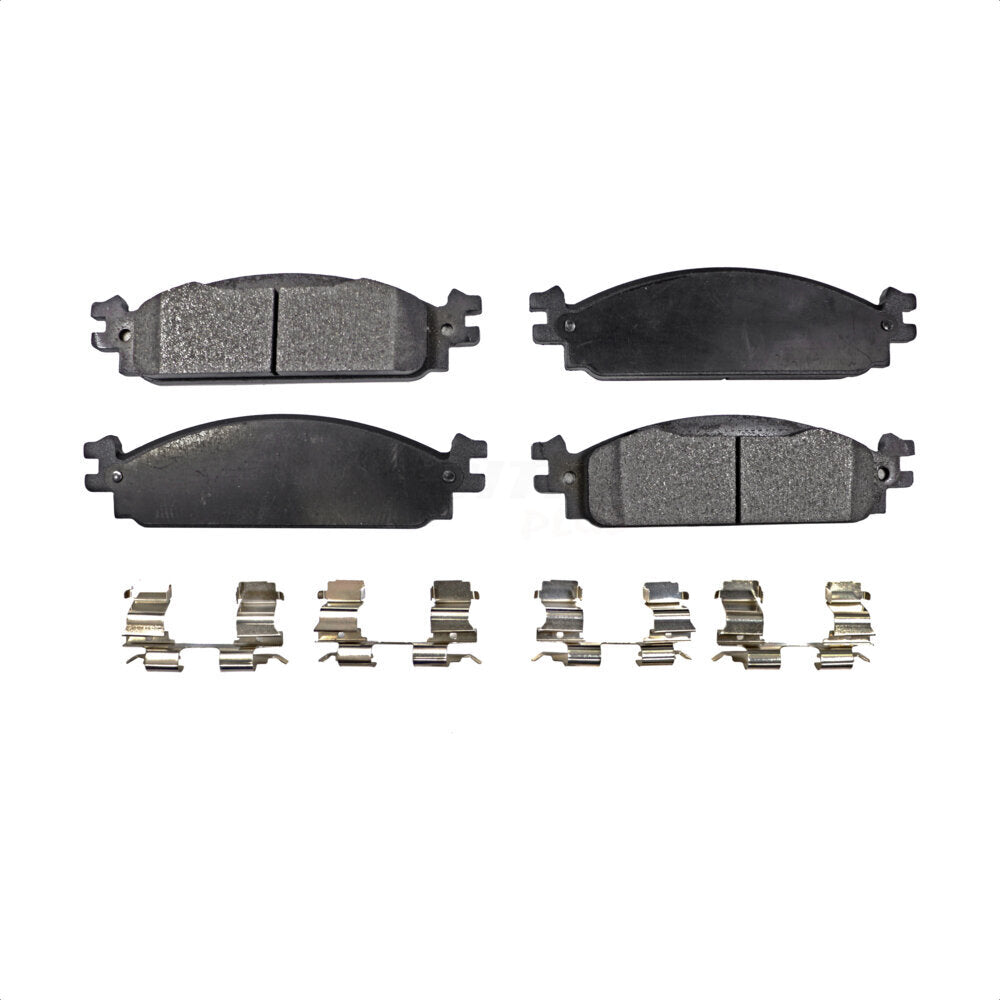 Plaquettes de frein à disque avant semi-métalliques pour Lincoln MKS 2009-2010 PPF-D1376