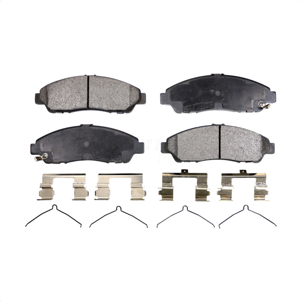 Plaquettes de frein à disque semi-métalliques avant pour Honda Pilot Acura MDX RLX ZDX PPF-D1378