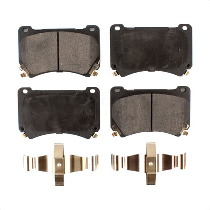 Plaquettes de frein à disque semi-métalliques avant pour Hyundai Genesis Equus PPF-D1396