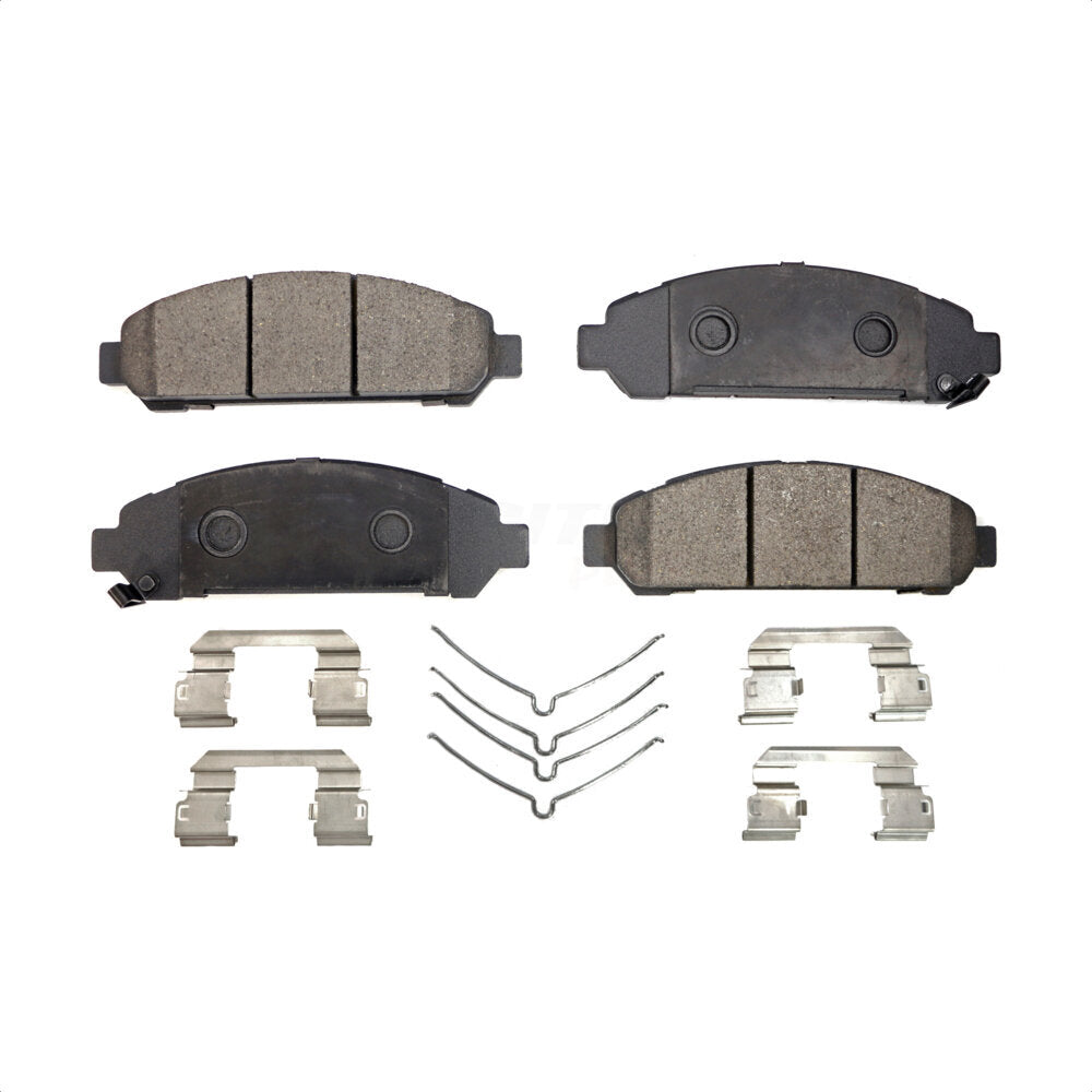 Plaquettes de frein à disque semi-métalliques avant pour Toyota Venza 2009-2016 PPF-D1401