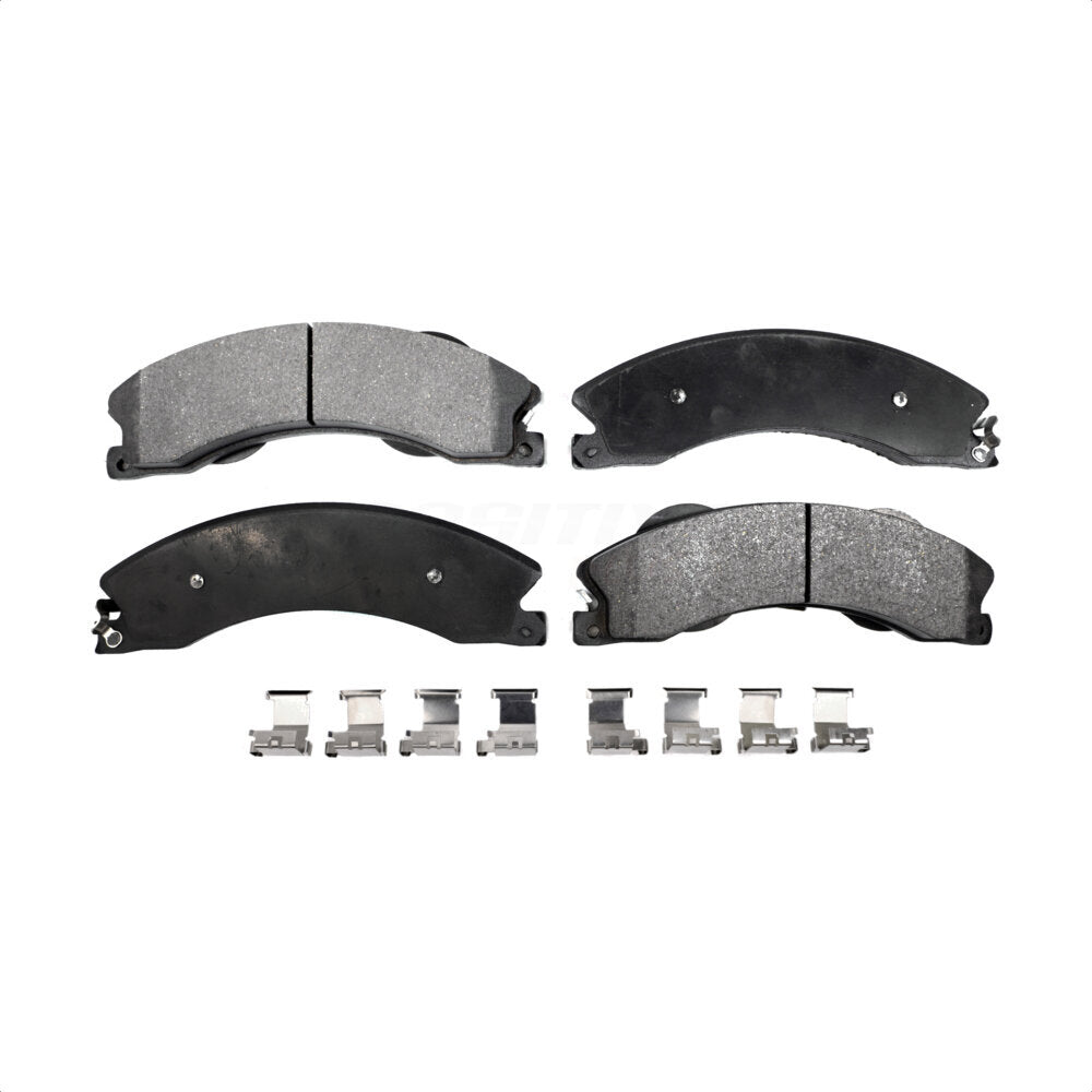 Plaquettes de frein à disque semi-métalliques pour GMC Chevrolet Sierra 2500 HD Silverado 3500 X